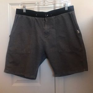 GRAY VANS SHORTS